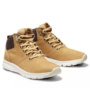Timberland Boots Mid Hiker Kids size 2  leather Boots